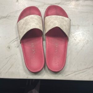 Used Women’s Coach Slides Size 9